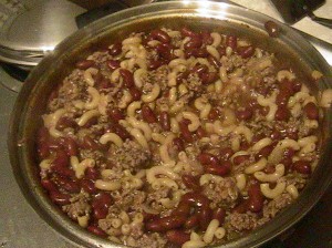 apparently, this is chili mac (despite being chili free)...